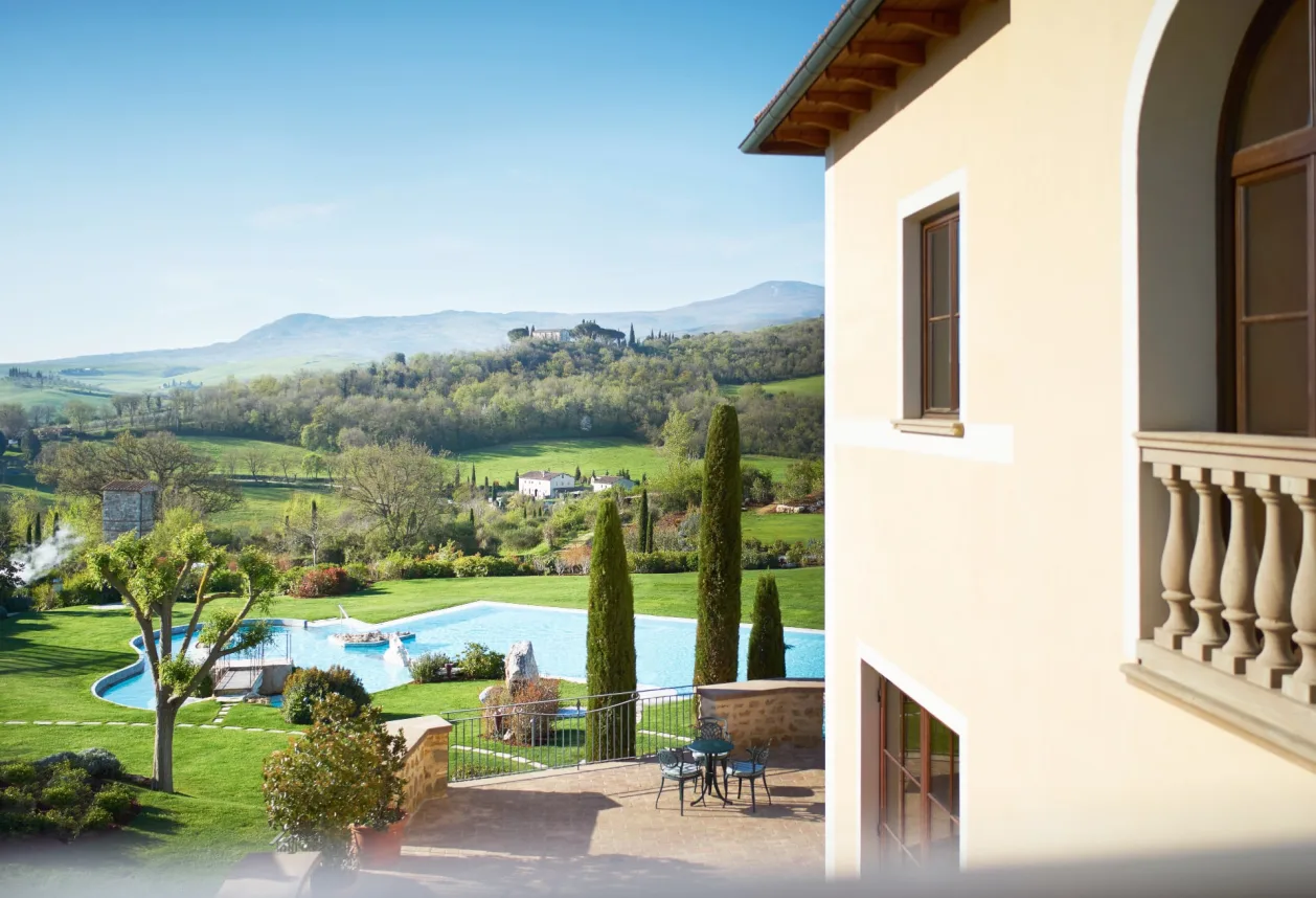 ADLER Spa Resort THERMAE Tuscany Med-Spa Views